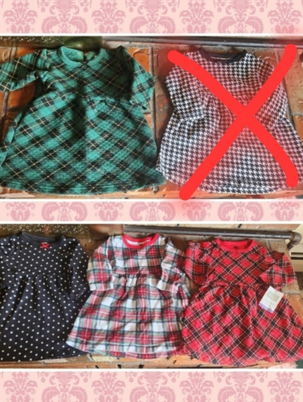 4 Baby girl Holiday dresses